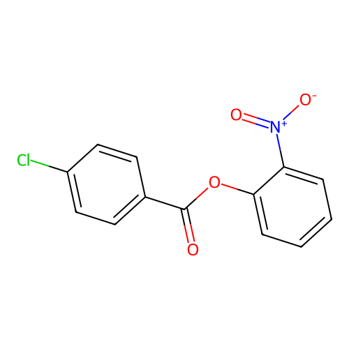(2-Nitrophenyl) 4-chlorobenzoate structure