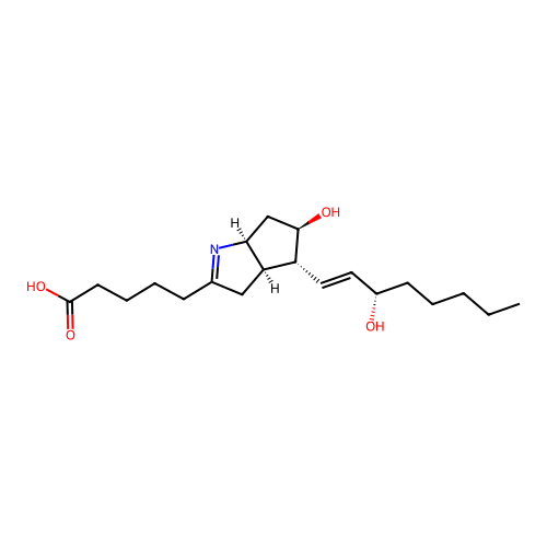 Nitriloprostaglandin I2 structure