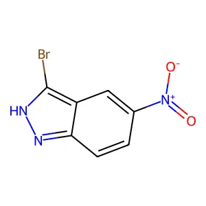 3-bromo-5-nitro-1H-indazole structure