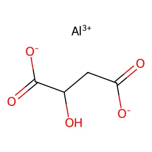 Aluminum malate structure