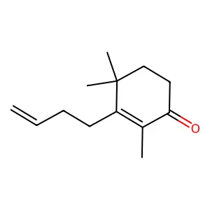 3-(3-Butenyl)-2,4,4-trimethylcyclohex-2-en-1-one structure