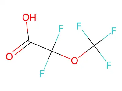 Perfluoro-2-methoxyacetic acid structure