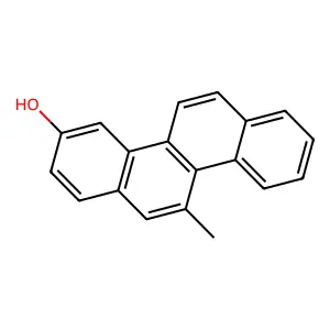 11-Methyl-3-chrysenol structure