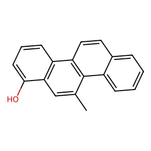 11-Methyl-1-chrysenol structure