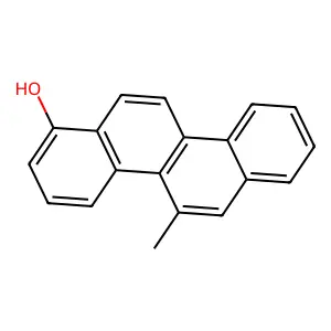 5-Methyl-1-chrysenol structure