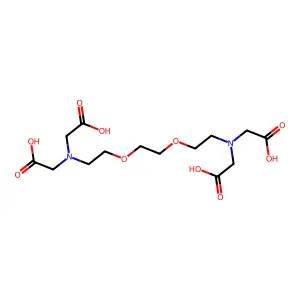 乙二醇雙氨乙基醚四乙酸 structure