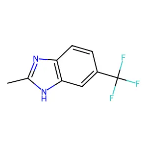 2-Methyl-5-(trifluoromethyl)-1H-benzimidazole structure