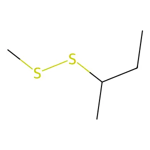 Methyl sec-butyl disulfide structure