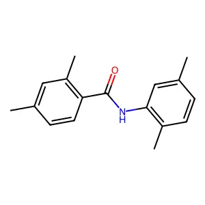 N-(2,5-dimethylphenyl)-2,4-dimethylbenzamide structure