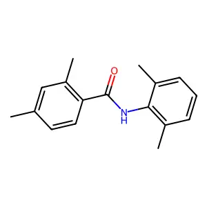 N-(2,6-dimethylphenyl)-2,4-dimethylbenzamide structure
