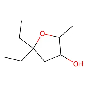 1,4-Anhydro-2,5-dideoxy-1,1-diethylpentitol structure