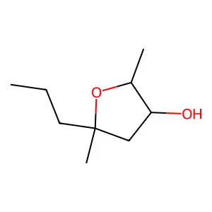 1,4-Anhydro-2,5-dideoxy-1-methyl-1-propylpentitol structure