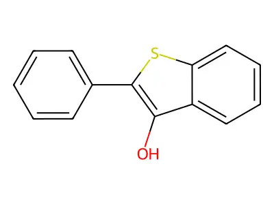 2-Phenyl-1-benzothiophen-3-ol structure