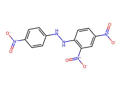 1-(2,4-Dinitrophenyl)-2-(4-nitrophenyl)hydrazine structure
