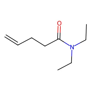 4-Pentenamide, N,N-diethyl- structure