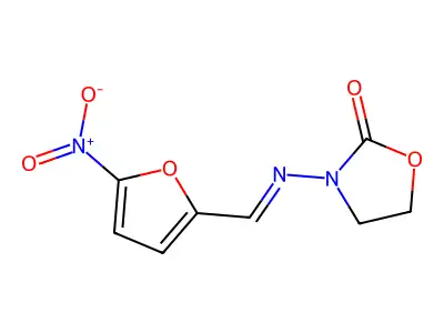 呋喃唑酮 structure