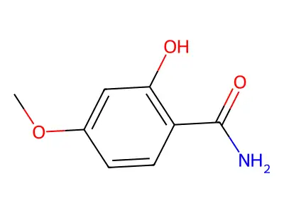 2-Hydroxy-4-methoxybenzamide structure