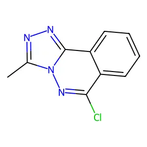 6-Chloro-3-methyl-[1,2,4]triazolo[3,4-a]phthalazine structure