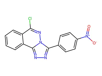 6-Chloro-3-(4-nitrophenyl)-[1,2,4]triazolo[3,4-a]phthalazine structure