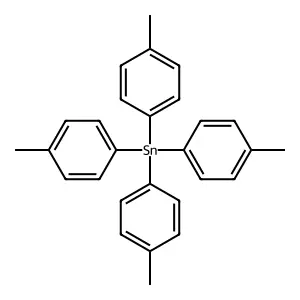 Tetra-p-tolyltin structure