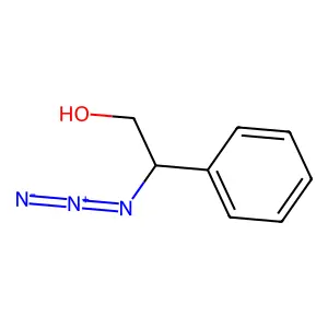 2-Hydroxy-1-phenylethyl azide structure