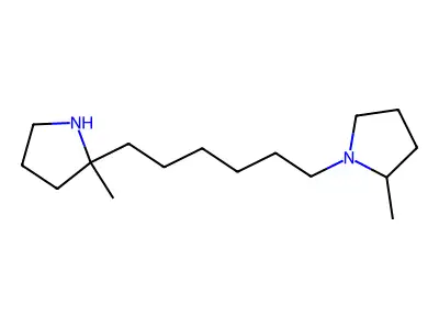 Pyrrolidine, 1,2'-hexamethylenebis(2-methyl- structure