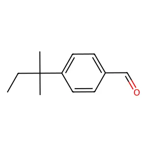 4-(2-Methylbutan-2-yl)benzaldehyde structure