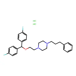 Vanoxerine dihydrochloride structure