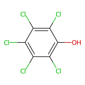 Phenol-14C, pentachloro- structure