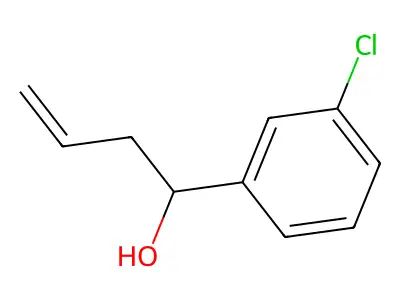 1-(3-Chlorophenyl)but-3-en-1-ol structure