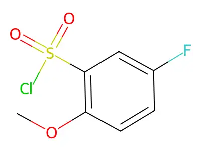 5-Fluoro-2-methoxybenzene-1-sulfonyl chloride structure