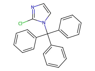 2-Chloro-1-trityl-1H-imidazole structure