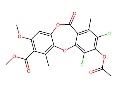 Gangleoidin acetate structure