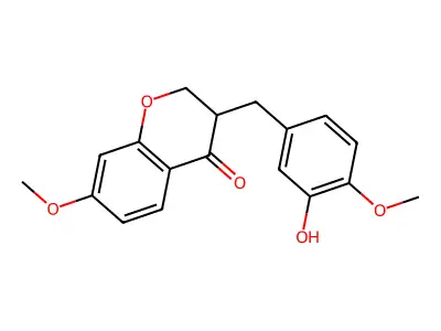 Deoxysappanone B 7,4'-dimethyl ether structure