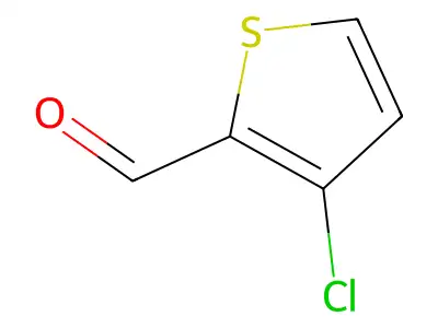 3-Chlorothiophene-2-carbaldehyde structure