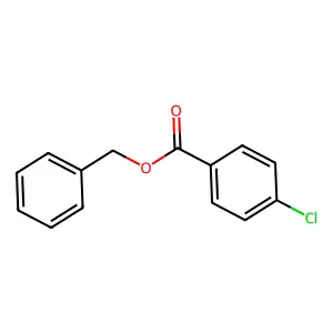 4-Chlorobenzoic acid, benzyl ester structure