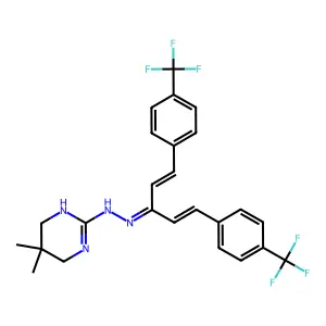 Hydramethylnon structure