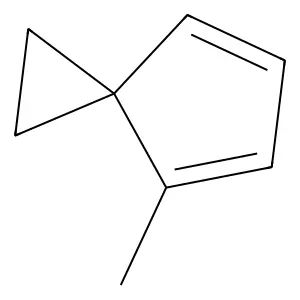 4-Methylspiro(2.4)hepta-4,6-diene structure