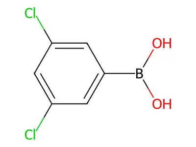 3,5-Dichlorophenylboronic acid structure