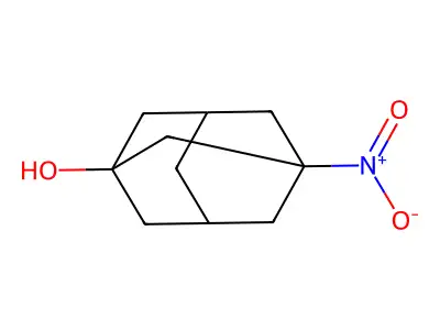 3-Nitroadamantan-1-ol structure