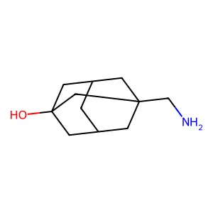 3-(Aminomethyl)adamantan-1-ol structure