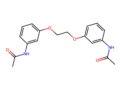 3',3''-(Ethylenedioxy)diacetanilide structure