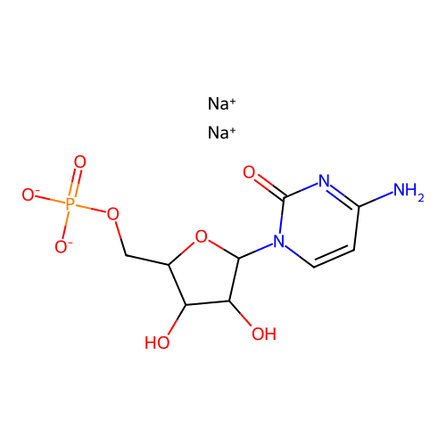 5'-Cytidylic acid,sodium salt structure