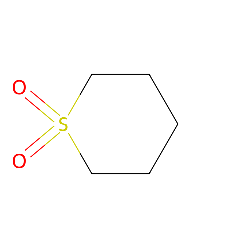 4-甲基硫杂环己烷S,S-二氧化物 structure