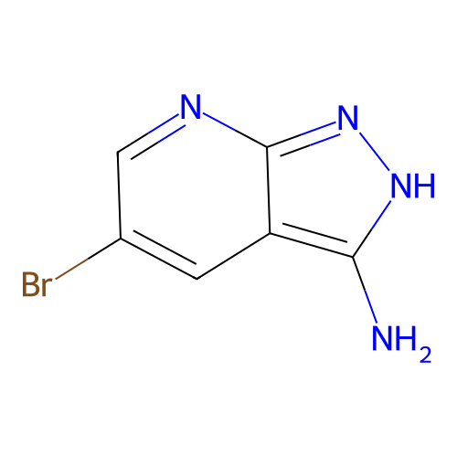 3-Amino-5-bromo-1H-pyrazolo[3,4-b]pyridine structure