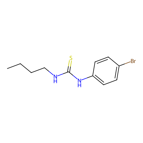 1-(4-Bromophenyl)-3-butylthiourea structure