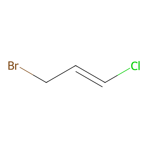 1-Propene, 3-bromo-1-chloro- structure