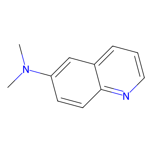 N,N-dimethylquinolin-6-amine structure