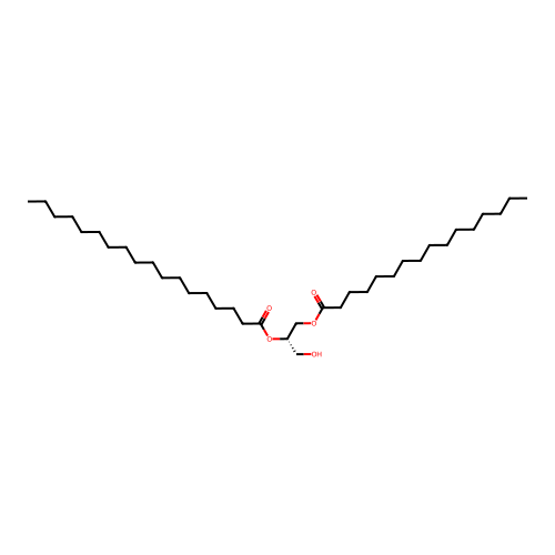 DG(16:0/18:0/0:0) structure
