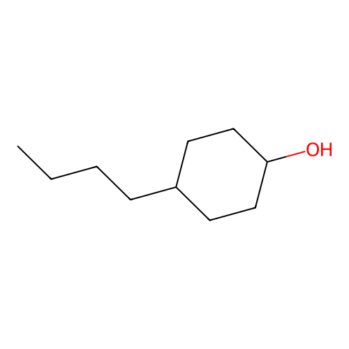 4-Butylcyclohexanol structure